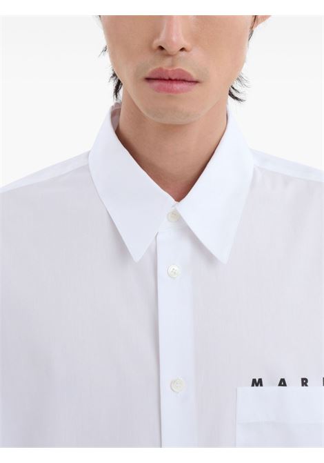 l/s shirt man white MARNI | CUMU0061P2 USCT88LOW01
